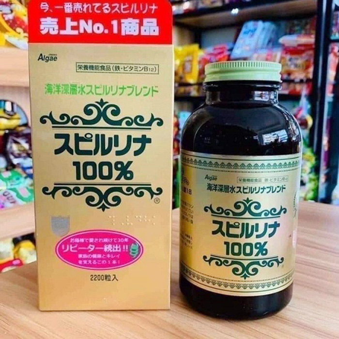 Hướng dẫn cách dùng Tảo Xoắn 2200 viên tem đỏ Japan Algae hiệu quả