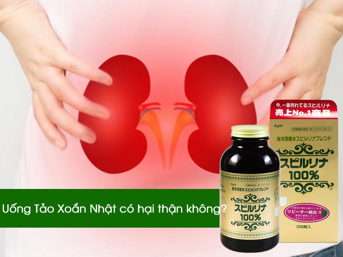 Hỏi đáp: Uống Tảo Xoắn Nhật có hại thận không?