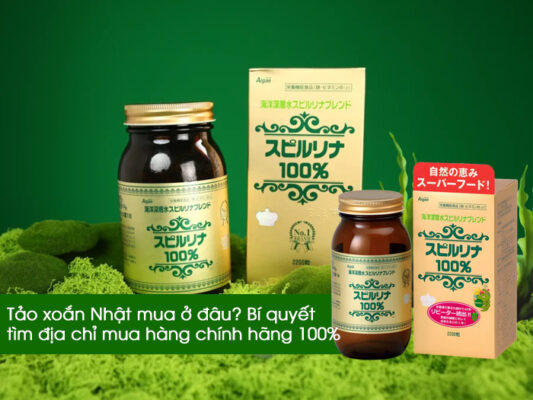 Tảo xoắn Nhật mua ở đâu? Bí quyết tìm địa chỉ mua hàng chính hãng 100%