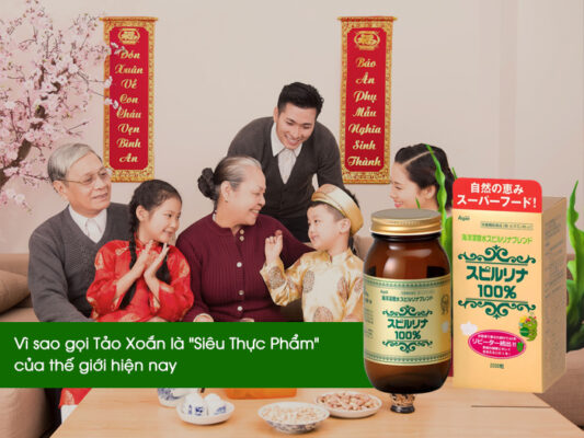 Lựa chọn Tảo Xoắn trong việc chăm sóc sức khoẻ chủ động mỗi ngày