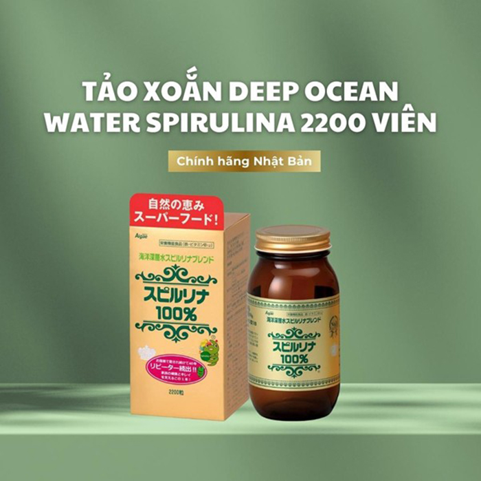Lựa chọn Tảo Xoắn trong việc chăm sóc sức khoẻ chủ động mỗi ngày