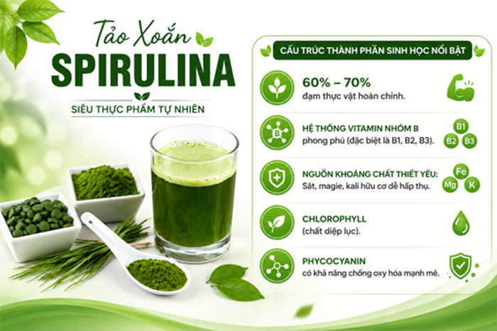 Vì sao gọi Tảo Xoắn là "Siêu Thực Phẩm" của thế giới hiện nay