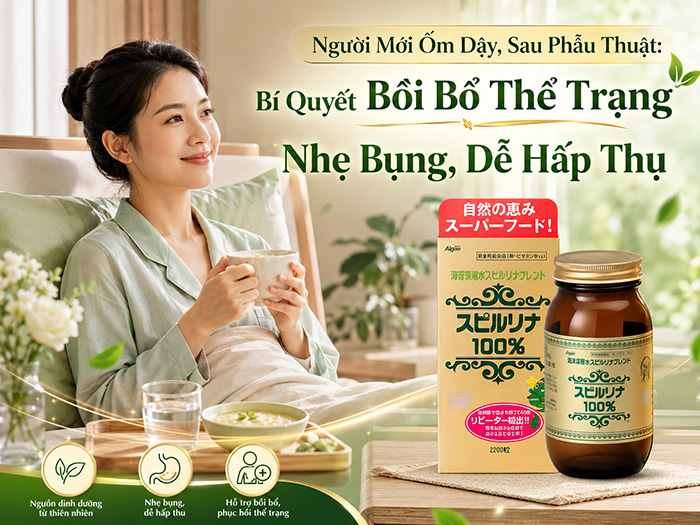 Người mới ốm dậy, sau phẫu thuật: Bí quyết bồi bổ thể trạng nhẹ bụng, dễ hấp thụ