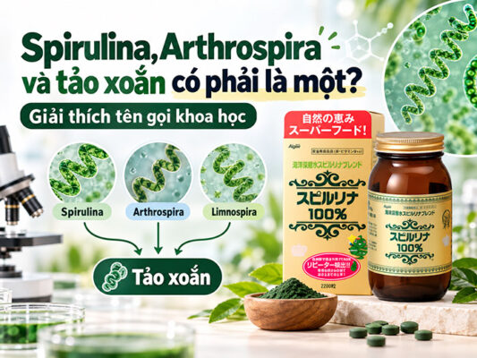 Spirulina, Arthrospira và tảo xoắn có phải là một? Giải thích tên gọi khoa học